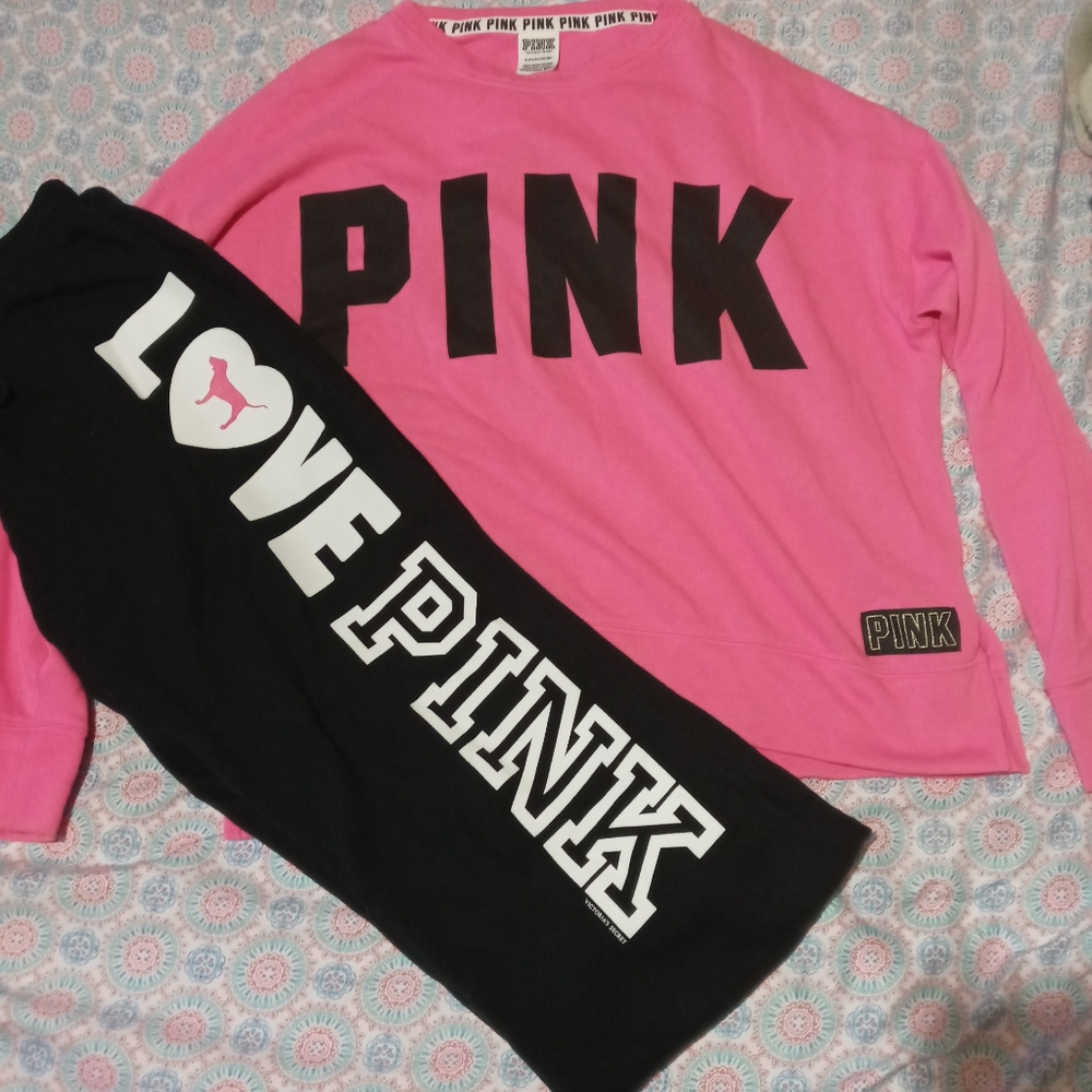Vs pink outfit